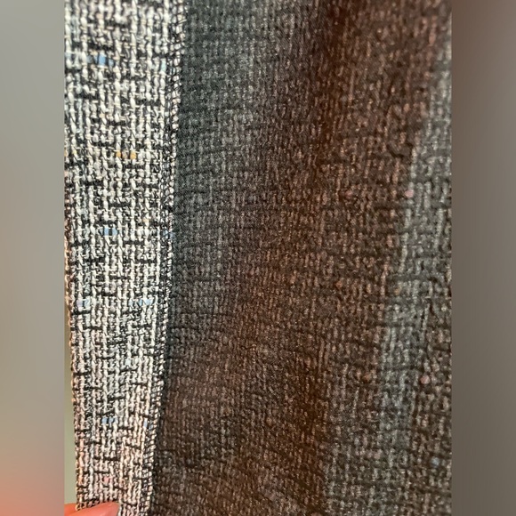 Gorgeous Slinky Tweed Open Front Fringed Edged Jacket Woman’s Size 2X NWOT - Picture 9 of 10